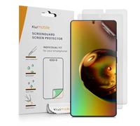 kwmobile 3x Screen Film for Samsung Galaxy S25 Ultra - Anti-Glare Phone Screen Protector, Anti-Fingerprint, Scratch Resistant, Bubble-Free