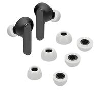 kwmobile 6x Ear Tips for JBL Live Pro 2 TWS - 3 Sizes - Replacement Earbud Tips for In-Ear Headphones - Replacement Ear Cushions in White