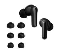 kwmobile 6x Replacement Ear Tips Compatible with Anker Soundcore Life P2 mini - Silicone Tips for Earphones - Black