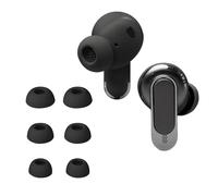 kwmobile 6x Replacement Ear Tips Compatible with JBL Tour Pro 3 - Silicone Tips for Earphones - Black