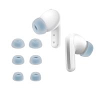 kwmobile 6x Replacement Ear Tips Compatible with Xiaomi Redmi Buds 5 - Silicone Tips for Earphones - Light Blue