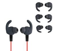 kwmobile 6x Silicone Cover Compatible with Huawei AM61 xSport - 3 Sizes - Cover with Hook for Earphones - Grey