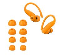 kwmobile 8x Replacement Ear Tips Compatible with Beats Powerbeats Pro 2 - Set of Silicone Eartips for Earbuds Headphones