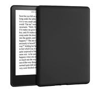 kwmobile Case Compatible with Amazon Kindle Paperwhite 11. Generation 2021 - TPU e-Reader Back Cover - Black Matte