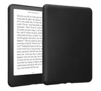 kwmobile Case Compatible with Amazon Kindle Paperwhite (2024)/Colorsoft - TPU e-Reader Back Cover - Black Matte