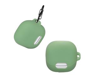 kwmobile Case Compatible with Anker Soundcore Liberty 4 NC Case - Silicone Cover Holder for Earbuds - Pastel Green