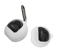 kwmobile Case Compatible with Anker Soundcore V40i Case - Silicone Cover Holder for Earbuds - White