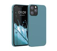 kwmobile Case Compatible with Apple iPhone 12 / iPhone 12 Pro Case - TPU Silicone Phone Cover with Soft Finish - Arctic Night