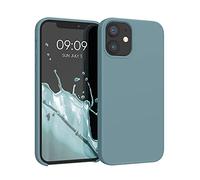 kwmobile Case Compatible with Apple iPhone 12 mini Case - TPU Silicone Phone Cover with Soft Finish - Arctic Night