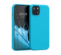 kwmobile Case Compatible with Apple iPhone 13 Case - TPU Silicone Phone Cover with Soft Finish - Cool Glacier
