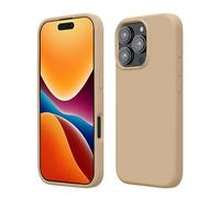 kwmobile Case Compatible with Apple iPhone 16 Pro Case - TPU Silicone Phone Cover with Soft Finish - Mother Of Pearl