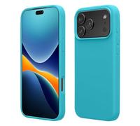 kwmobile Case Compatible with Apple iPhone 17 Pro Max Case - TPU Silicone Phone Cover with Soft Finish - Cool Glacier