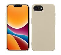 kwmobile Case Compatible with Apple iPhone 17e / iPhone 16e Case - Slim Protective TPU Silicone Phone Cover - Cream