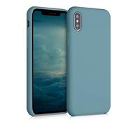 kwmobile Case Compatible with Apple iPhone X Case - TPU Silicone Phone Cover with Soft Finish - Arctic Night