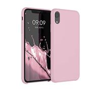 kwmobile Case Compatible with Apple iPhone XR Case - TPU Silicone Phone Cover with Soft Finish - Vintage Pink