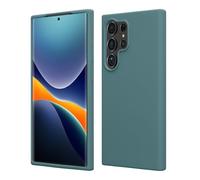 kwmobile Case Compatible with Galaxy S24 Ultra Case - TPU Silicone Cover - Works with Wireless Charging - Arctic Night