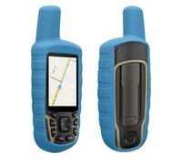 kwmobile Case Compatible with Garmin GPSMAP 65/62 / 62S / 62SC - GPS Handset Navigation System Soft Silicone Skin Protective Cover - Blue