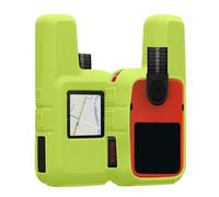 kwmobile Case Compatible with Garmin inReach Mini 2 - GPS Handset Navigation System Soft Silicone Skin Protective Cover - Neon Yellow