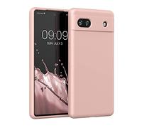 kwmobile Case Compatible with Google Pixel 6a Case - TPU Silicone Phone Cover with Soft Finish - Nude Lilac