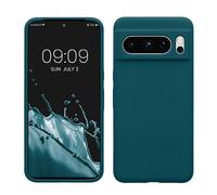 kwmobile Case Compatible with Google Pixel 8 Pro Case - TPU Silicone Phone Cover with Soft Finish - Teal Matte