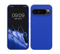 kwmobile Case Compatible with Google Pixel 9 Pro XL Case - TPU Silicone Phone Cover with Soft Finish - Baltic Blue