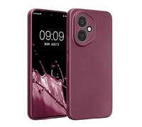 kwmobile Case Compatible with HONOR 400 Case - Soft TPU Back Phone Cover - with Metallic Look - Metallic Lavender
