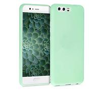 kwmobile Case Compatible with Huawei P10 Case - Soft Slim Protective TPU Silicone Cover - Mint Matte
