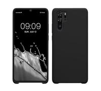 kwmobile Case Compatible with Huawei P30 Pro Case - TPU Silicone Phone Cover with Soft Finish - Black Matte