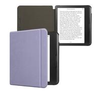 kwmobile Case Compatible with Kobo Libra Colour - Nylon Protective e-Reader Cover Folio Book Style Case - Lavender