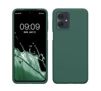 kwmobile Case Compatible with Motorola Moto G54 5G Case - TPU Silicone Phone Cover with Soft Finish - Forest Green