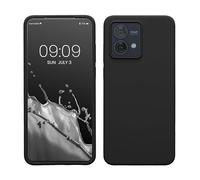 kwmobile Case Compatible with Motorola Moto G84 5G Case - TPU Silicone Phone Cover with Soft Finish - Black