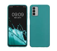 kwmobile Case Compatible with Nokia G42 5G Case - Soft Slim Protective TPU Silicone Cover - Teal Matte