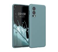 kwmobile Case Compatible with OnePlus Nord 2 5G Case - TPU Silicone Phone Cover with Soft Finish - Antique Stone