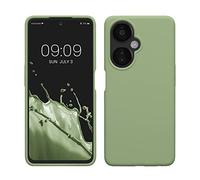 kwmobile Case Compatible with OnePlus Nord CE 3 Lite 5G / Nord N30 5G Case - TPU Silicone Phone Cover with Soft Finish - Light Green