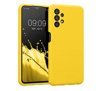 kwmobile Case Compatible with Samsung Galaxy A13 4G Case - Slim TPU Silicone Phone Cover - Soft Touch Finish - Radiant Yellow