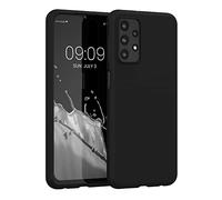 kwmobile Case Compatible with Samsung Galaxy A23 4G / 5G Case - Soft Slim Protective TPU Silicone Cover - Black