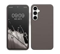 kwmobile Case Compatible with Samsung Galaxy A35 Case - TPU Silicone Phone Cover with Soft Finish - Stone Dust