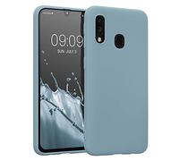 kwmobile Case Compatible with Samsung Galaxy A40 Case - Soft Slim Protective TPU Silicone Cover - Arctic Night