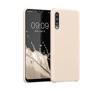 kwmobile Case Compatible with Samsung Galaxy A50 Case - TPU Silicone Phone Cover with Soft Finish - Cream Matte