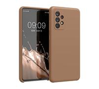 kwmobile Case Compatible with Samsung Galaxy A52 / A52 5G / A52s 5G Case - TPU Silicone Phone Cover with Soft Finish - Macchiato
