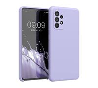 kwmobile Case Compatible with Samsung Galaxy A52 / A52 5G / A52s 5G Case - TPU Silicone Phone Cover with Soft Finish - Light Lavender