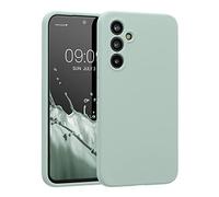 kwmobile Case Compatible with Samsung Galaxy A54 5G Case - Slim TPU Silicone Phone Cover - Soft Touch Finish - Cool Mint