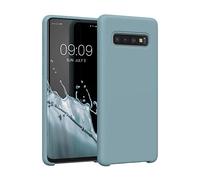 kwmobile Case Compatible with Samsung Galaxy S10 Case - TPU Silicone Phone Cover with Soft Finish - Antique Stone