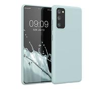 kwmobile Case Compatible with Samsung Galaxy S20 FE Case - Soft Slim Protective TPU Silicone Cover - Cool Mint