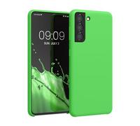 kwmobile Case Compatible with Samsung Galaxy S22 Ultra Case - TPU Silicone Phone Cover with Soft Finish - Lime Green