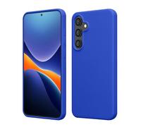 kwmobile Case Compatible with Samsung Galaxy S24 FE Case - TPU Silicone Phone Cover with Soft Finish - Baltic Blue