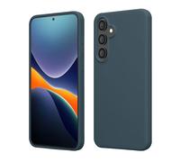 kwmobile Case Compatible with Samsung Galaxy S25 FE Case - TPU Silicone Phone Cover with Soft Finish - Dark Slate