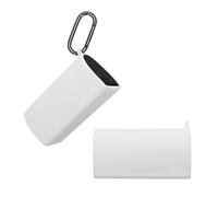 kwmobile Case Compatible with Sony Pulse Explore Case - Silicone Cover Holder for Earbuds - White