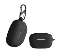 kwmobile Case Compatible with Sony WF-1000XM5 Case - Silicone Cover Holder for Earbuds - Black