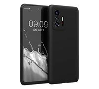 kwmobile Case Compatible with Xiaomi 11T / 11T Pro Case - Soft Slim Protective TPU Silicone Cover - Black